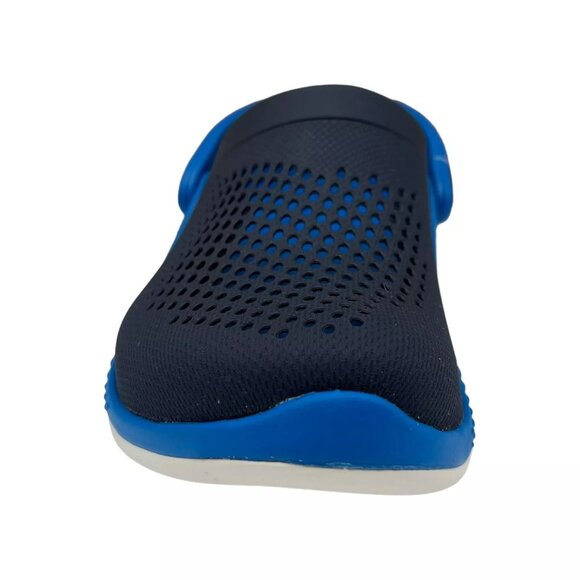 Crocs LiteRide Little Girls Slip-on Clogs Size 12-13 Navy Water Friendly & Comfy - Picture 4 of 16